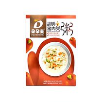 Blossoming wheat carrot pork porridge