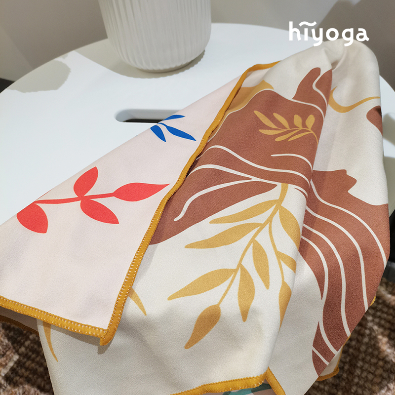 Hiyoga Fantasy Journey Yoga Sweat Towel Yoga Sweat Towel Yoga Mat Towel Quick-Drying Sweat-Absorbing Sports Sweat Towel