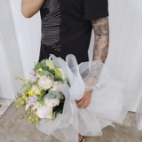 Корейский бутик Doty Make Sweet Temperument Bag Clort Leath Net Clowerburing Упаковка цветочные упаковки бумага бутик -прядь сетка