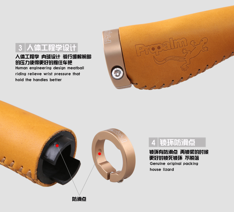 Poignées de vélo PROPALM - Ref 2350553 Image 9