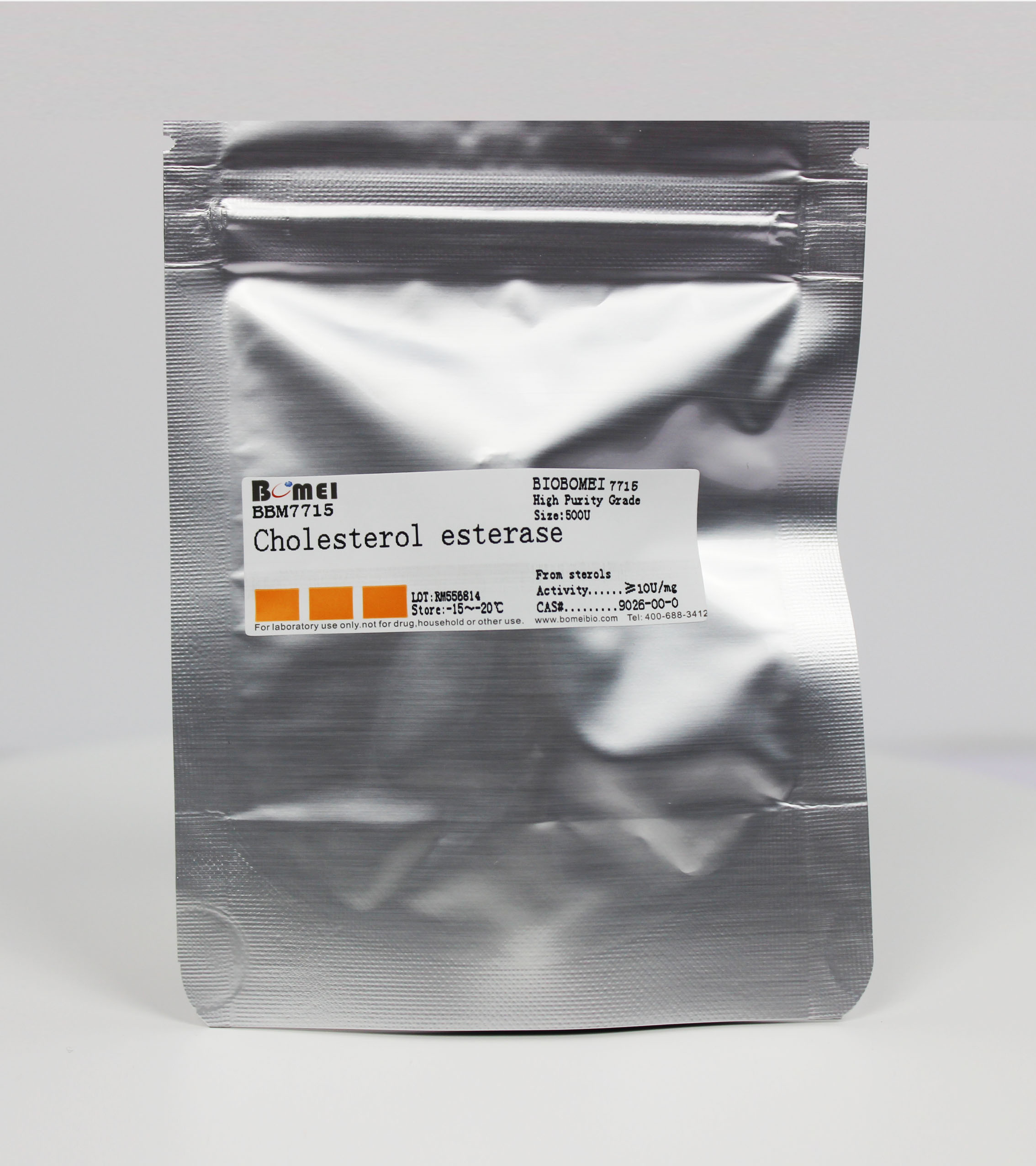 胆淄醇酯酶 /胆固醇酯酶  &ge;10U/mg科研实验试剂CAS:9026-00-0
