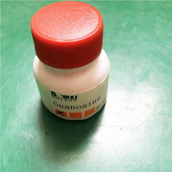 鸟苷/鸟嘌呤核苷/Guanosine&ge;98%科研实验试剂标准品CAS:118-00-3