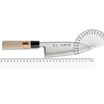 Rock Blades Society Japan Import Community Filial Piety Research Benxia White Three Carbon Steel Fish Head Knife Out Blade Hand Forged Kitchen Knife