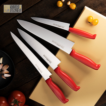 Rock Blades Society Japan Import Fujaijiro Color Home Bullknife Cuisine Handcrafted Molybdenum Vanadium Steel Master Kitchen Knife