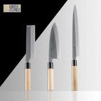 Rock Blades Society Japan Import Original Shop KS Series White Second Carbon Steel Japanese Style Cuisine Sushi Titles Kitchen Knife