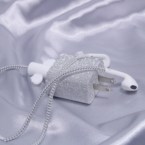 Apply 12 11 pro max mobile phone data wire protective sleeve winding wire 20w13 charger head sticker