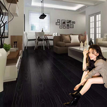 Reinforced composite black and white wood floor waterproof and wear-resistant environmental protection home antique personality 12mm factory direct sales activity price