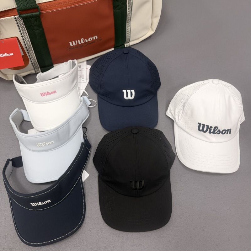 Wilson Genuine Topless Cap Tennis Hat for Men and Women, Sunshade, Sun Protection, Sports Quick-Drying Baseball Cap with Top