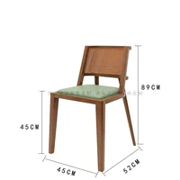 Кресло из настоящего ротанга зеленого ясеня