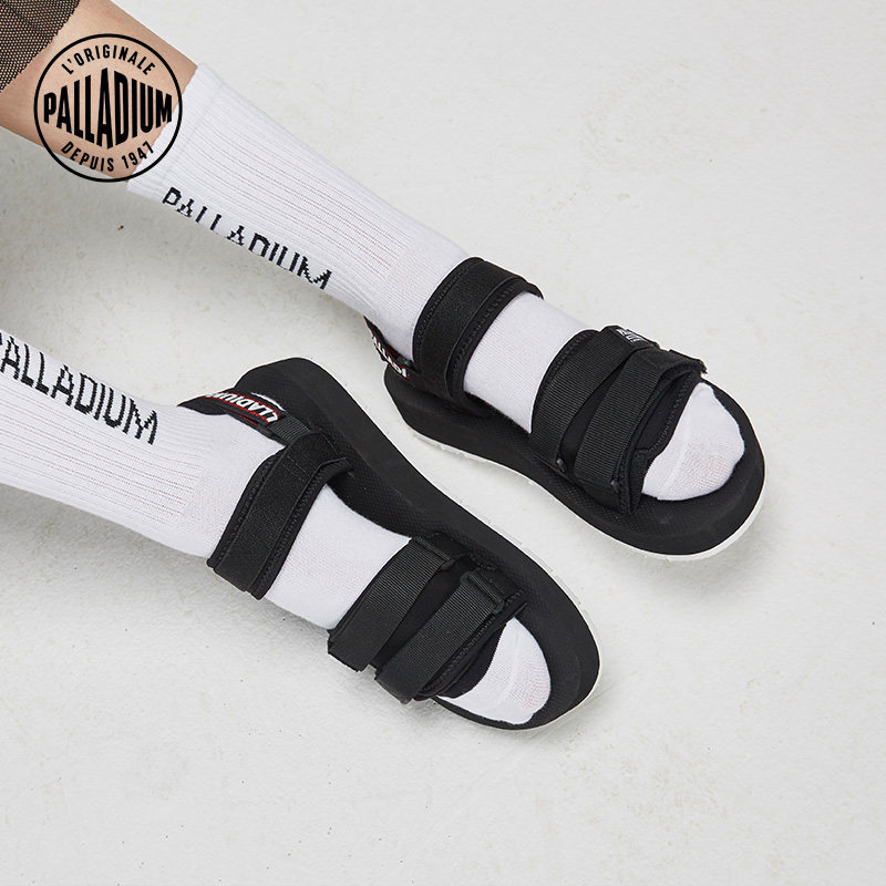 PALLADIUM Paladin Official Beach Sandals Couple Open Toe Velcro Cool Casual Joker 75652