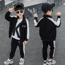 Lee Now The Same Jacket Kk Team Clothing Long Sleeve Children Dress Three Sets Sports Clothes Boy Autumn Clothing Suit Han Tide