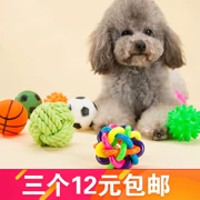 Pet puppy dog ​​toy ball vocal mol cắn đào tạo Teddy gấu con chó con mèo đồ chơi cung cấp chó nhai - Mèo / Chó Đồ chơi