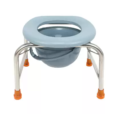 Thickened and reinforced pregnant women and the elderly toilet chair non-slip toilet stool patient stool toilet stool stainless steel pregnant women