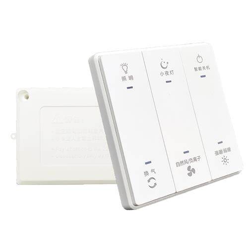 Bath 2 - line AB data weak electrical signal switch smart touch screen key power control panel general 86