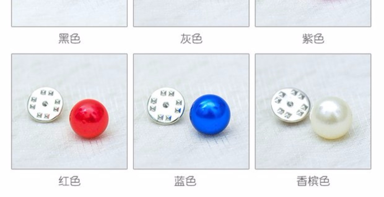 Hàn Quốc hoang dã nút khóa chống ánh sáng cổ áo nút khăn choàng kim pin kim nữ DIY khăn quàng cổ pin pin trâm hoa cài áo