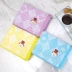 Bộ đôi gối bằng vải cotton nguyên chất Jie Liya Cotton Teddy gấu thân thiện với nhà vỏ gối vuông Khăn gối