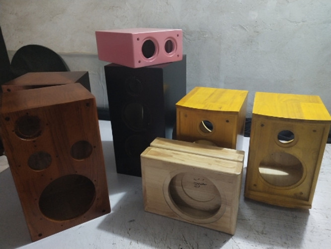 Customize 3 4 5 6 8 10 12 15 15 inch horn wooden empty box solid wood sound ceiling suction top speaker shell-Taobao