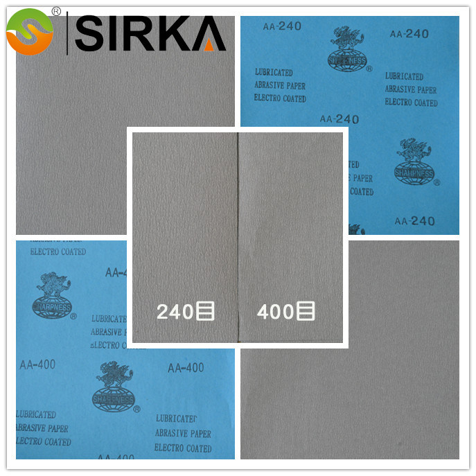 Wood polished sandpaper polished dry grinding sand paper leather polished 240400 mesh sandpaper furniture burnished