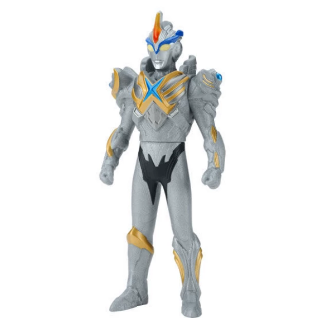 Фигура из мягкого пластика Bandai Genuine Ultraman Ax Ultimate Zero Armor 500 серия, модель модел