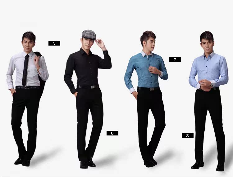 Mới Audi 4S shop quần nam chính thức mặc quần overalls phù hợp với quần dụng cụ thẳng màu đen áo suit nam