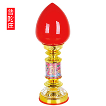 For Buddha supplies Electric candle lamp For Buddha Lamp Lucky Electric candle Guan Gong Lamp God of Wealth Lamp Tang Cai Wave lamp pair