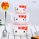 hộp cơm điện mocato Hộp đựng bát sứ tươi ba mảnh đặt bằng gốm có nắp hộp đựng lò vi sóng - Hộp cơm điện sưởi ấm hộp cơm điện chefman
