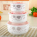 hộp cơm tự hâm nóng Hộp đựng bát sứ tươi ba mảnh đặt bằng gốm có nắp hộp đựng lò vi sóng - Hộp cơm điện sưởi ấm lock and lock hộp cơm giữ nhiệt Hộp cơm điện sưởi ấm