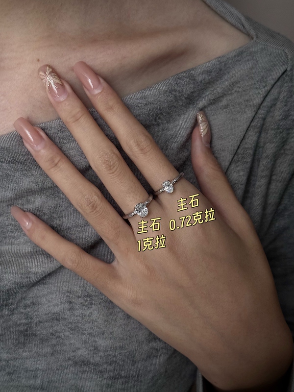 [Roman Column] Cultivated Oval Diamond · Hpht High Temperature and High Pressure Method · Full Body 925 Silver