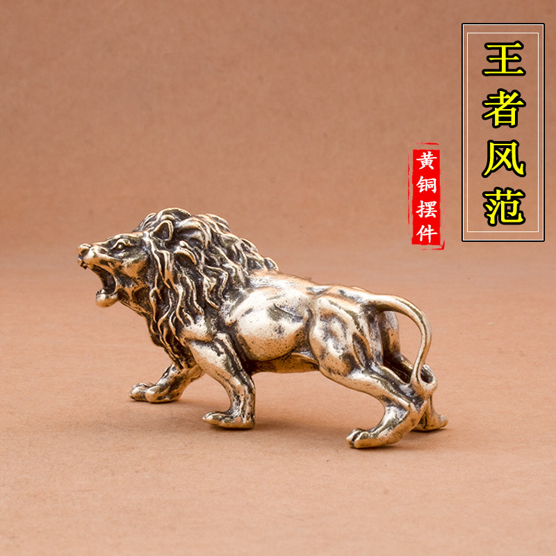 纯黄铜八仙过海铜像桌面摆件古玩杂项铜雕神像工艺品文玩茶宠摆饰-淘宝