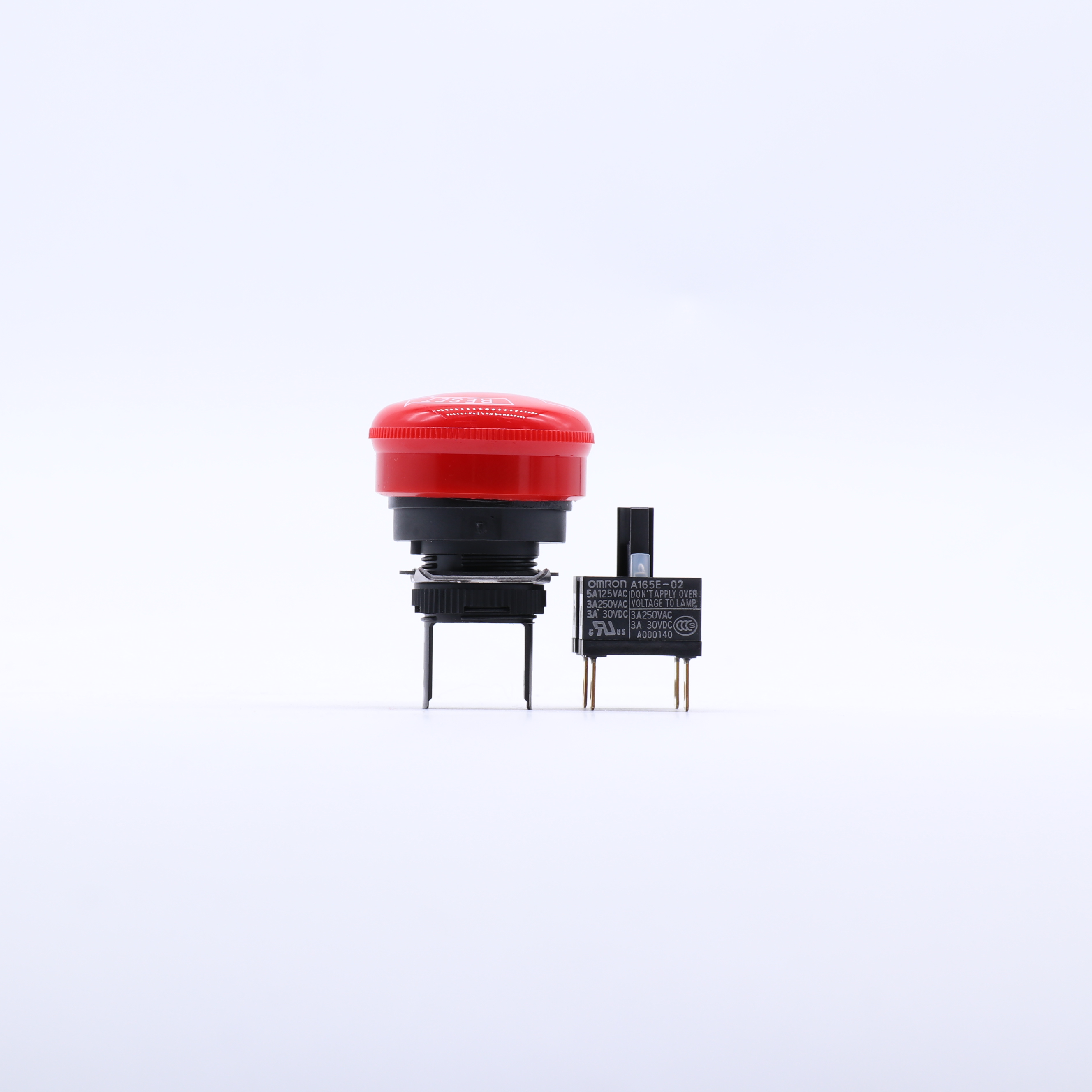 Original fit OMRONOMRON TIGHT EMERGENCY STOP SWITCH A165E-S-01 button A165E-01 02
