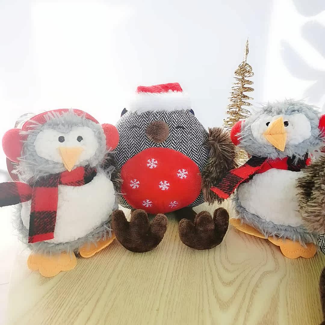 rosewood Christmas special Pet Christmas Gifts Elk Deer Christmas Hat Accessories Vocal Playing Dog Toys