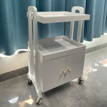 New type of trolley with cabinet beauty salon special trolley medical trolley tool trolley face wash trolley mobile storage rack