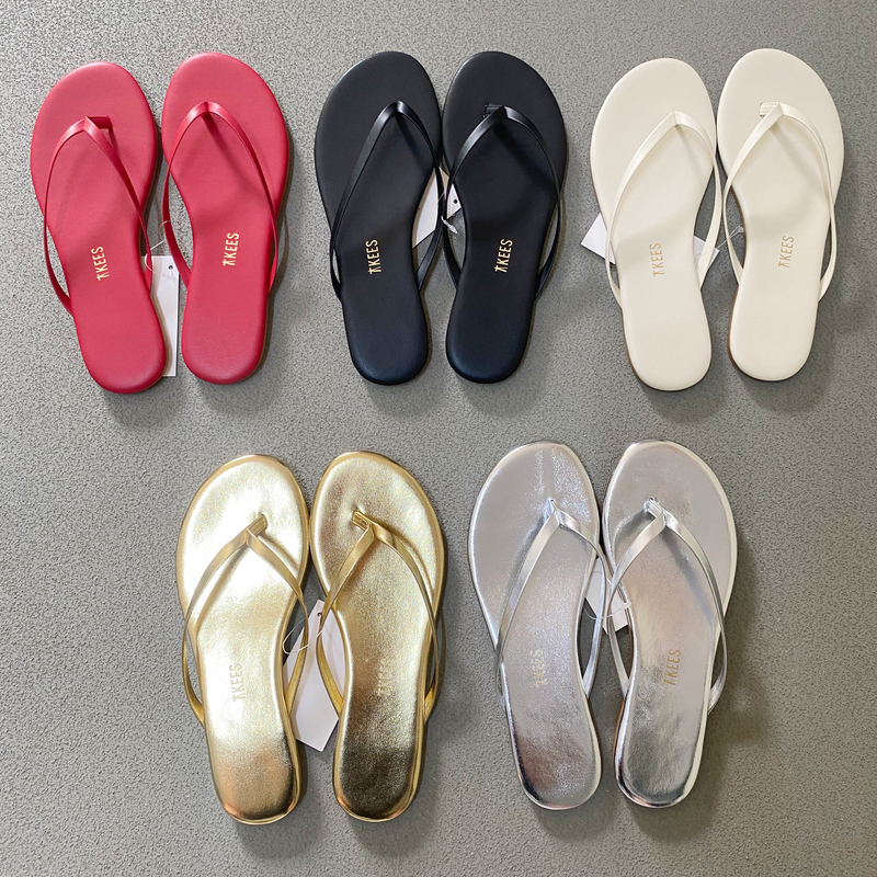 American Niche Tkees Flip-Flops Are Soft, Comfortable, Versatile, Minimalist, Flat-Soled, Thong-Style Beach Sandals for Women