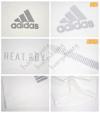 Adidas, легкая и тонкая дышащая светоотражающая спортивная футболка, для бега, короткий рукав