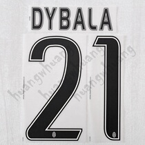 Spot Juventus 15-16-17 home guest 21 Dibala Dybala printing number football clothes printing