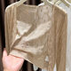 Ice silk shawl, long sleeves, short lace sun protection cardigan for women, summer wear, suspender skirt, blouse, thin jacket