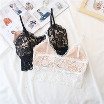 Lace beauty back sling Net red burst bottoming vest inside to wrap chest high school students girl underwear bra