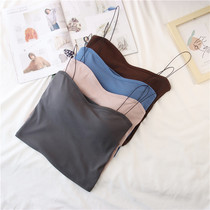 Chao girls heart machine small camisole vest outside wearing sexy short navel top bottom bra