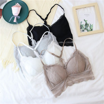 1922 summer lace net red beauty back underwear without steel ring anti-light sexy bottoming sling sling