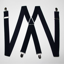Unisex widening strap clip bib strap business suspenders strap stage accessories strap tide