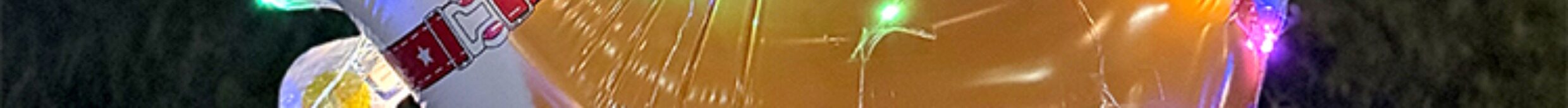 发光走路Q版带轮小号动物立体站立气球儿童生日装饰派对场景布置详情13