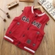 Mùa thu 2018 trẻ em mới cộng với áo nhung trong bộ đồ bé trai cotton dày dày ấm áp không tay áo vest vest áo gile thu đông bé gái