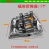 Xe máy ba bánh sửa đổi xe 125 150 200 250 Longxin Futian PU yên ghế phụ kiện đệm - Đệm xe máy Đệm xe máy