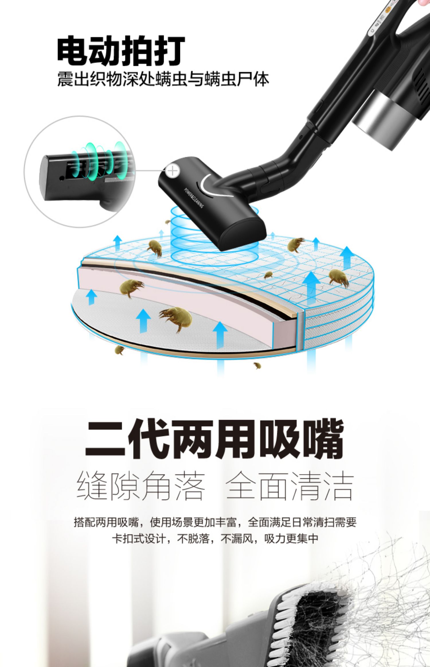 robot hút bụi nào tốt webtretho Máy hút bụi không dây Panasonic nhỏ cầm tay có thể sạc lại nhà cầm tay đập mạnh mạnh mẽ cực kỳ yên tĩnh - Máy hút bụi