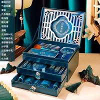 [Qinghe yun] набор восемнадцати -купюр (изысканная сумочка+поздравительная карта)