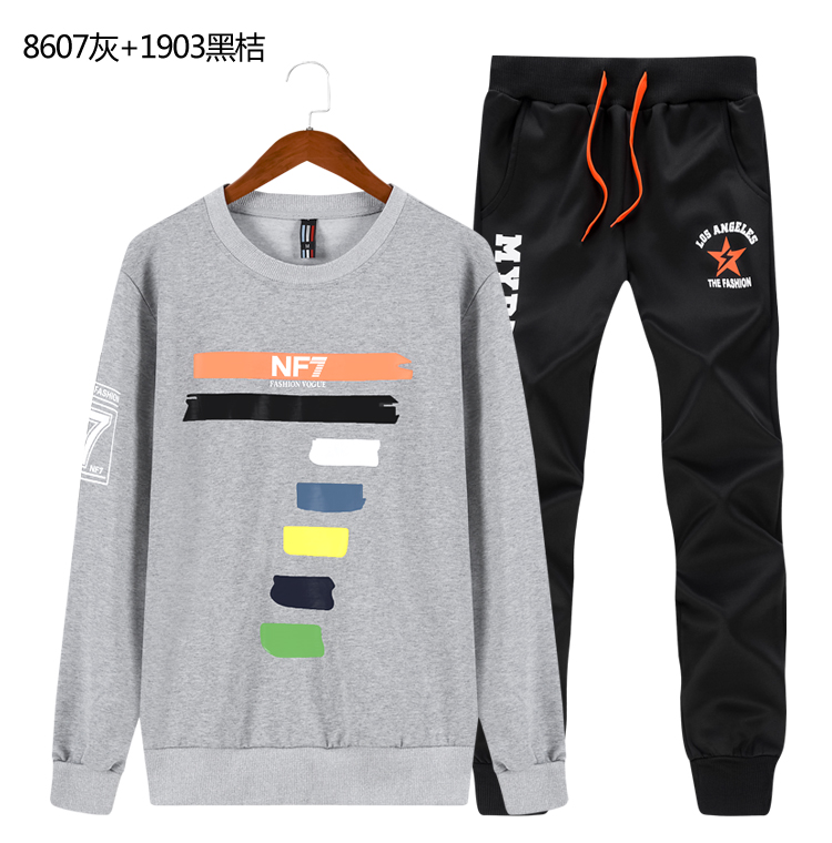 Áo thun nam tay dài mùa xuân và mùa thu thanh niên chạm đáy áo len cổ tròn nam sinh trung học quần áo mỏng áo hoodie đẹp
