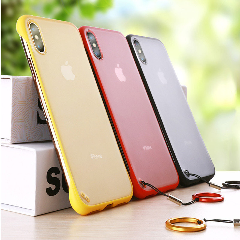 iphone无边框潮牌新款硅胶手机壳-时时淘