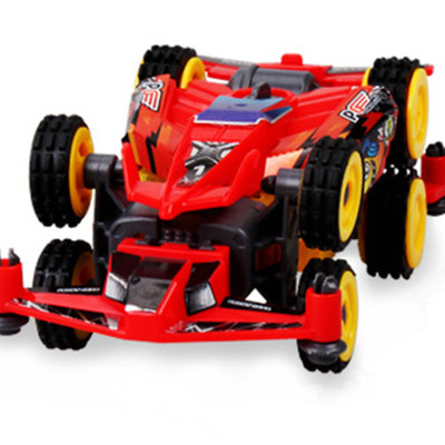 奥迪双钻零速争霸四驱车儿童兄弟电动轨道跑道拼装赛车男孩玩具