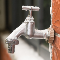 Courtyard all copper thickened household outdoor antifreeze crack 6 points faucet Garden balcony water nozzle single cold washing machine Household 4