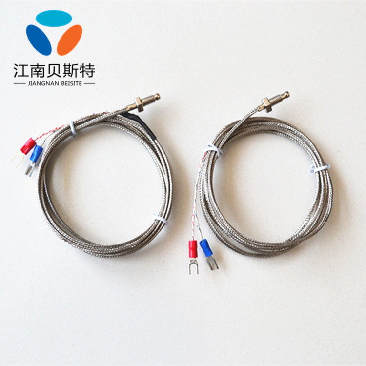 K type M6 screw couple WRNT-01 02 screw thermocouple thread temperature sensor for mask machine
